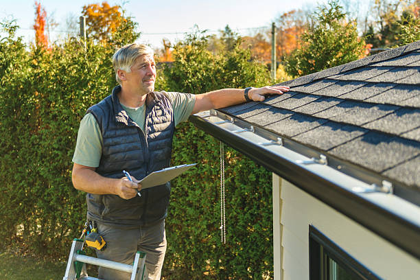 Professional Emergency Roof Repair technician working in Ivor, VA